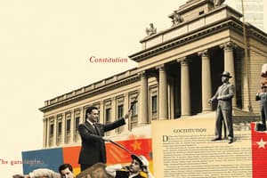 Constitución Española: Títulos, Preámbulo y Disposiciones