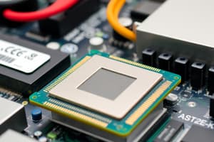 Computer Basics: CPU, Memory and Storage