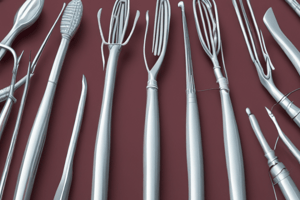 Dental Curettes: Types and Applications