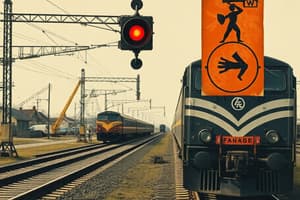 Railway Operations Signal Failure Procedures