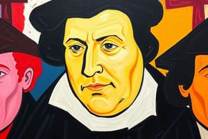 The Protestant Reformation Flashcards