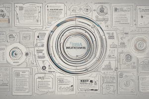 Components of Marketing Information System Quiz