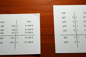 Geometry Unit 1: Logic Concepts