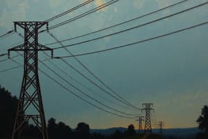 Faraday's Law and Transmission Lines