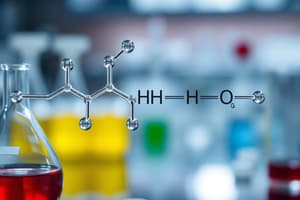 General Chemistry PHARM-101: Stoichiometry Quiz