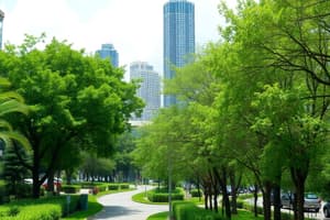 Benefits of Trees and Urban Ecology