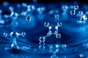 Molecules and Water Quiz