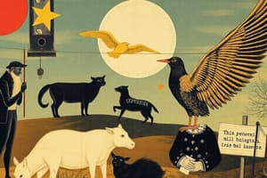 Symbols in Literature and The Fox and the Stork