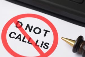 Do-Not-Call Rules and Exceptions