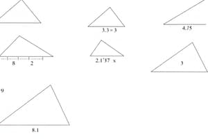 Geometry Problems Quiz