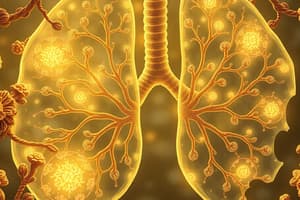 Alveoli and Gas Exchange Quiz