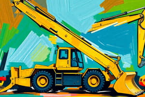 Construction Equipment and Depreciation