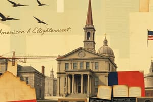 American Enlightenment and 18th Century Society