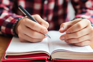 Study Notes for Effective Exam Preparation