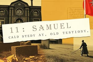 1 Samuel Chapter 17 Flashcards