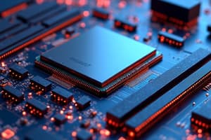 Computer Components: Motherboard, CPU, and RAM
