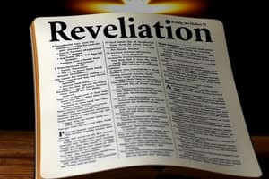 Revelation 7 Flashcards - Ted Hildebrandt