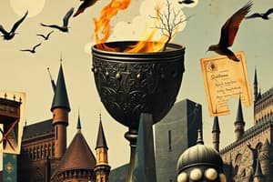 Harry Potter and the Goblet of Fire Quiz Chapters 1-15