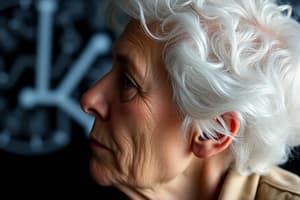 Cognitive Aging and Sensory Changes Quiz