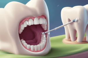 Dental Health: Abrasion and Chronic Trauma