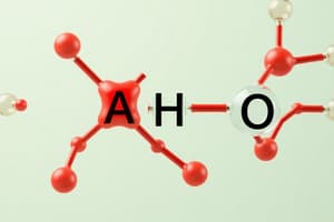 Hydrocarbons: Properties, Reactions, and Isomerism