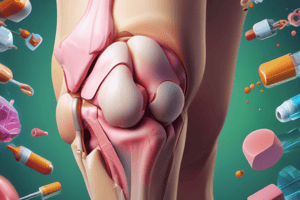 Medical Intervention: Knee - Medications Overview