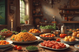 Italian Cuisine and Eating Habits