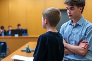 Juvenile Adjudication and Remand