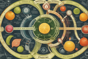 Citric Acid Cycle and Cellular Metabolism