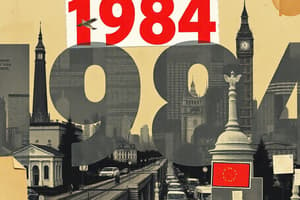 1984: Winston Smith's World and Party Control