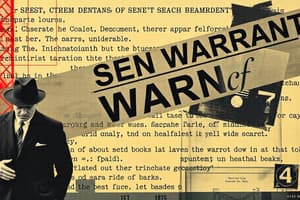 Ch 29 Search Warrant