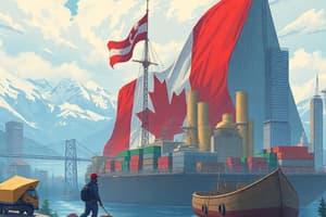 Canada's Mixed Economy Quiz