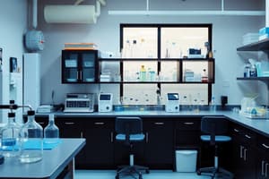 Laboratory Room and Instruments Quiz