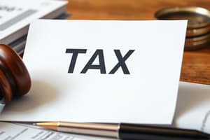 Namibian Tax Law: Expenses and Deductions