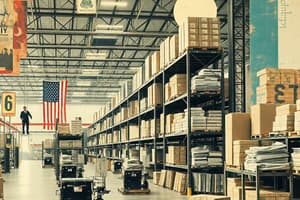 Manufacturing Logistics Overview