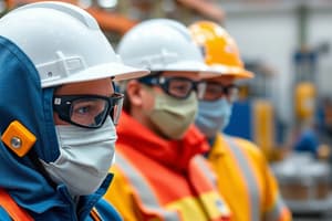 Occupational Safety and PPE Quiz