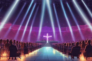 Worship Lighting Design Collaboration