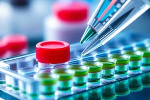 Polymerase Chain Reaction (PCR) Overview