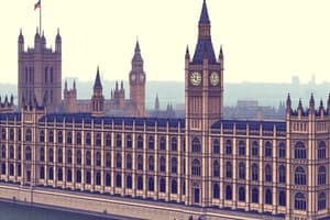 Palace of Westminster: History and Significance