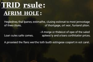 TRID Rule Overview