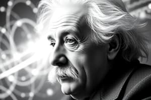 Albert Einstein's Life and Work Overview