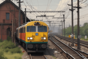 Mechanical Signalling Equipment Maintenance