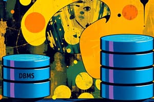 Database Management Systems and SQL Overview