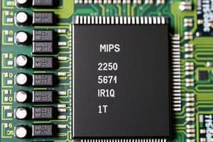 Registres MIPS et Gestion des IRQ