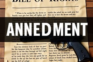 Second Amendment Overview