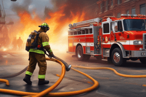 Firefighting: Hose Handling Techniques