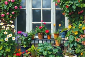 Interplanting and Balcony Gardening Techniques