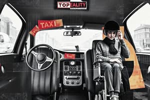 Taxi Regulations for Disabled Persons