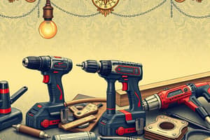 Pneumatic Tools and Electric Drills Quiz