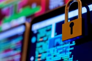 Cybersecurity Fundamentals Quiz